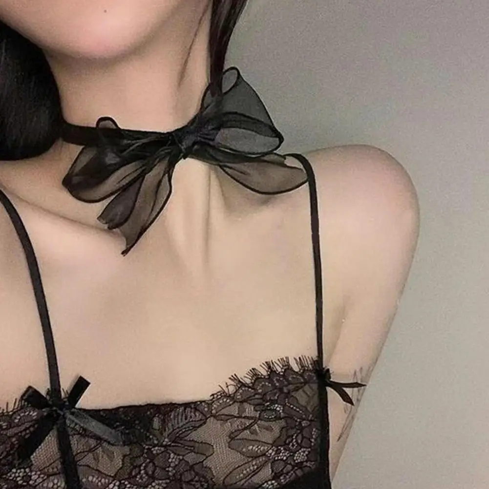 Retro Lace Collar Choker Necklace for Women Lady Harajuku Gothic Sweet Bowknot Clavicle Collar Necklace Fashion Party Jewel M5T6
Retro Lace Collar Choker Necklace for Women Lady Harajuku Gothic Sweet Bowknot Clavicle Collar Necklace Fashion Party Jewel M5T6