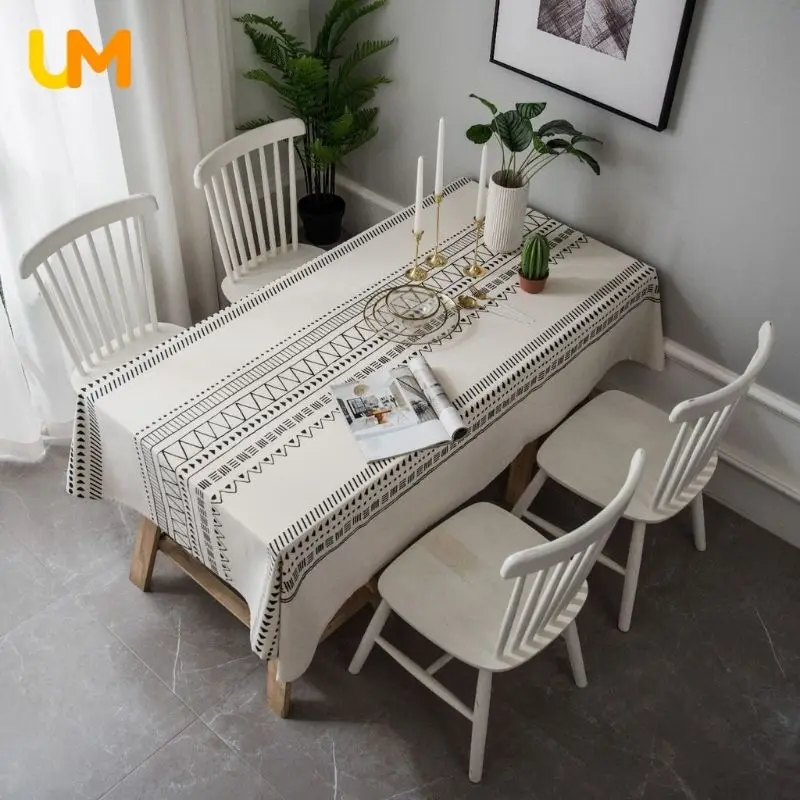 Cotton and Linen Table Cloth For Party Events Geometric Table Cover Bohemian Rectangular Tablecloth for Table Nappe De Table
Cotton and Linen Table Cloth For Party Events Geometric Table Cover Bohemian Rectangular Tablecloth for Table Nappe De Table
