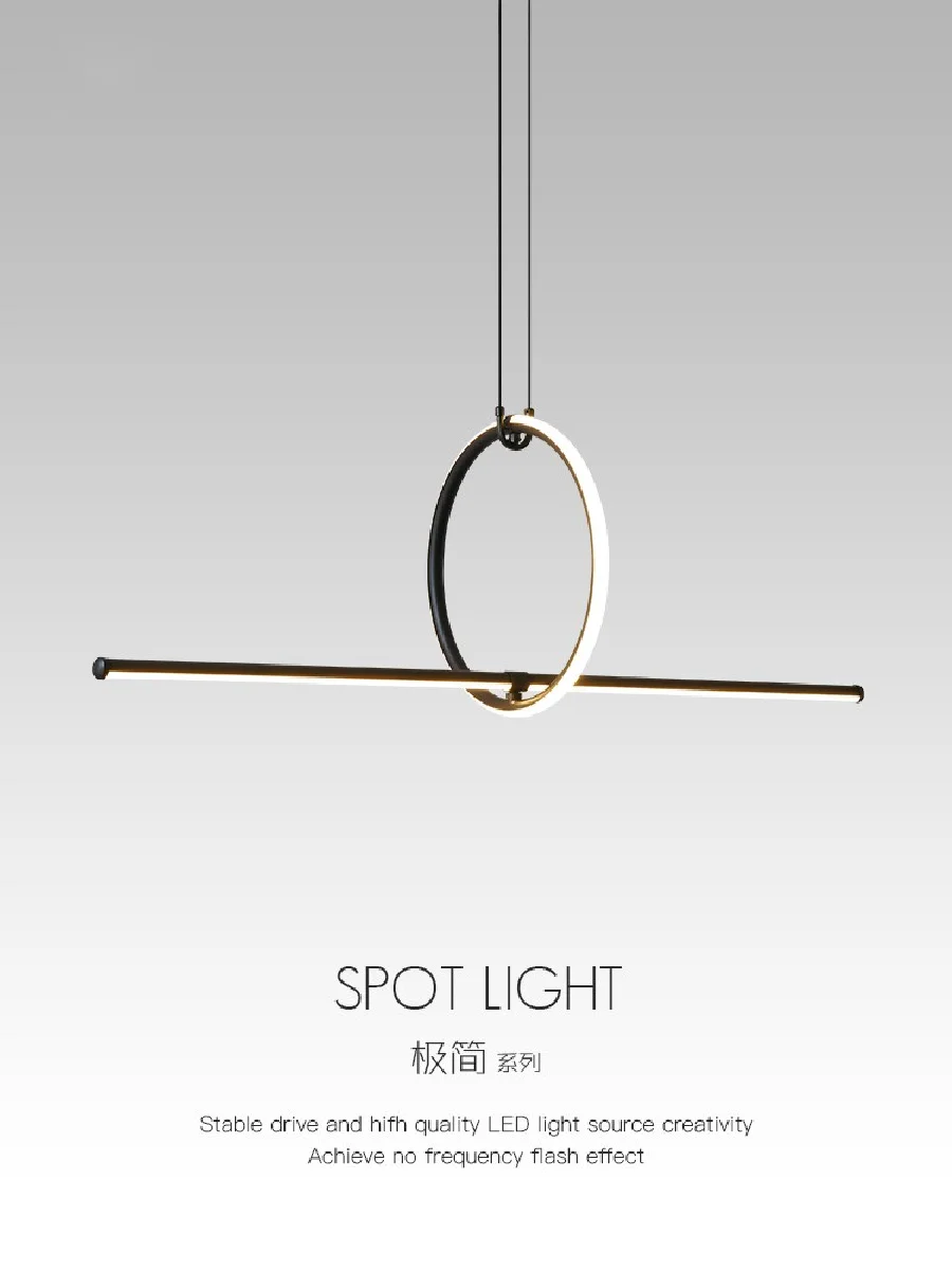 Minimalist Nordic LED Pendant Light Dining Room Island Black Hanging Lamp Bar Restaurant Coffee Shop Long Modern Home Luminaires
Minimalist Nordic LED Pendant Light Dining Room Island Black Hanging Lamp Bar Restaurant Coffee Shop Long Modern Home Luminaires