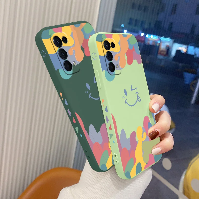 Colorful Smiley Phone Case For Realme 6 6i 7 7i 7 8 Pro C12 C15 C25 C25S C20 C11 C1 F9 F9 F17 F19 F19 Pro Reno5 Silicone Cover
Colorful Smiley Phone Case For Realme 6 6i 7 7i 7 8 Pro C12 C15 C25 C25S C20 C11 C1 F9 F9 F17 F19 F19 Pro Reno5 Silicone Cover