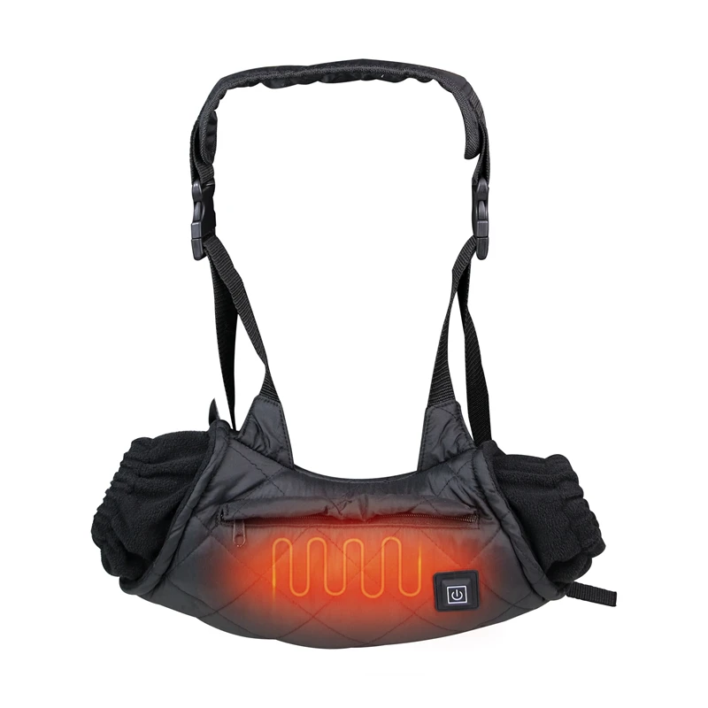 Outdoor Rechargeable Heated Hand Muff Heating Hand Warmer Pouch 3 Heat Modes Waterproof Hand Warmer Bag With Belt
Outdoor Rechargeable Heated Hand Muff Heating Hand Warmer Pouch 3 Heat Modes Waterproof Hand Warmer Bag With Belt