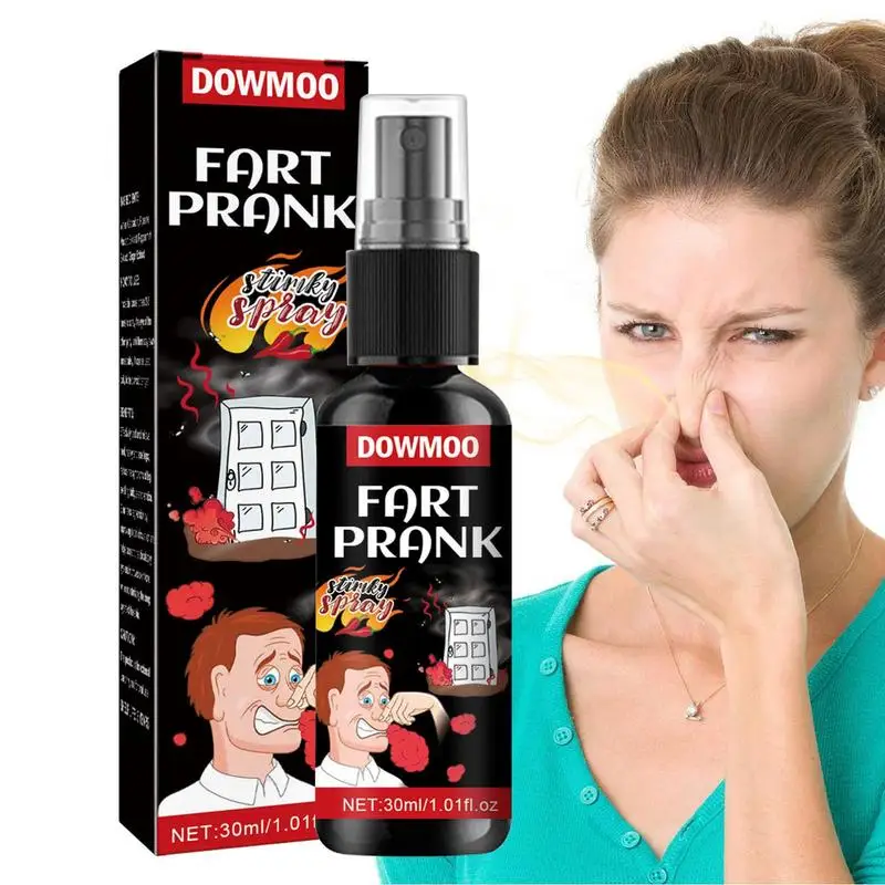 Fart Spray Hilarious And Funny Gag Spray Smelly Stinky Spray Wet Farts Tricky Portable Spray Extra Strong Smelly Like Sewage 
Fart Spray Hilarious And Funny Gag Spray Smelly Stinky Spray Wet Farts Tricky Portable Spray Extra Strong Smelly Like Sewage