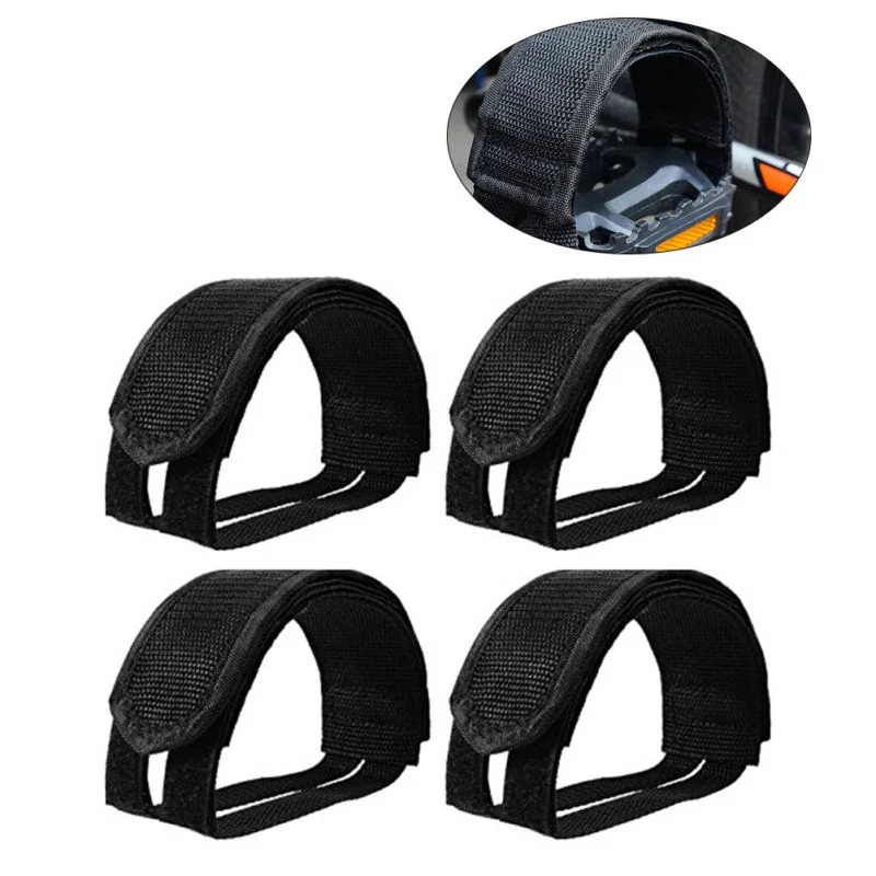 4pcs Pedal Straps Anti-slip Prime Black Bike Strap Toe Clips Toe Straps Fixed Strap for Bike Cycle
4pcs Pedal Straps Anti-slip Prime Black Bike Strap Toe Clips Toe Straps Fixed Strap for Bike Cycle