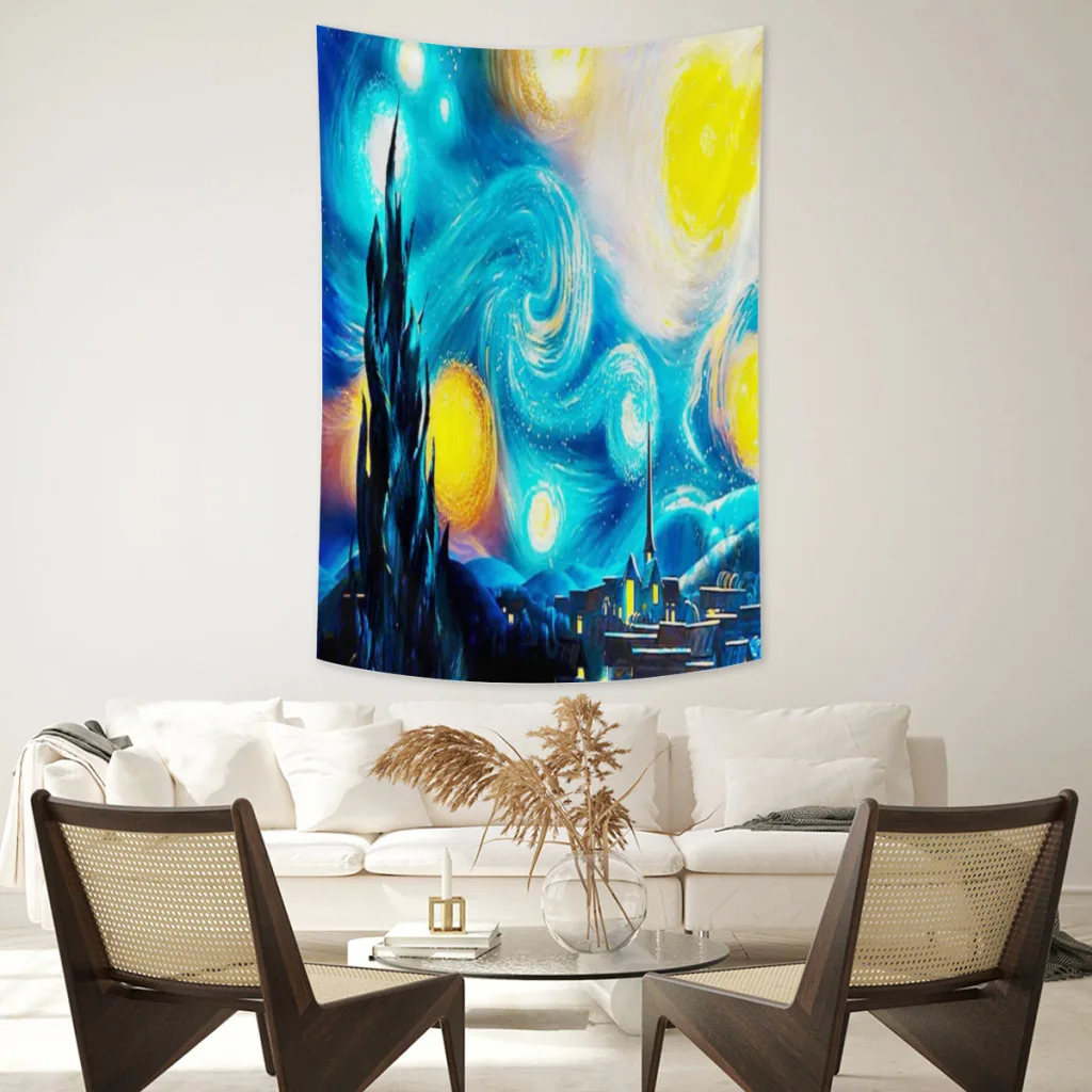 Scenery-Painting-Hanging Cloth Background Fabric Ins Girl Room Decoration Dormitory Bedroom Wall Bedspread Cloth tapestry decor
Scenery-Painting-Hanging Cloth Background Fabric Ins Girl Room Decoration Dormitory Bedroom Wall Bedspread Cloth tapestry decor
