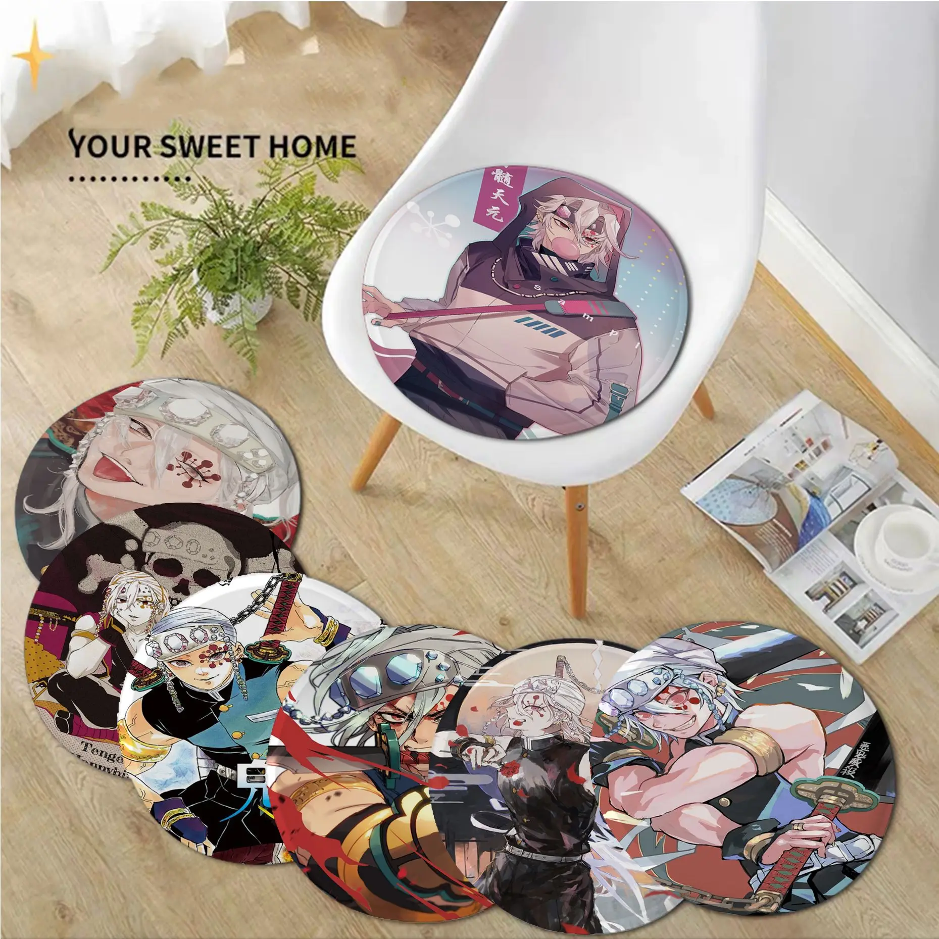 Demon Slayer Uzui Decorative Seat Cushion Office Dining Stool Pad Sponge Sofa Mat Non-Slip Outdoor Garden Cushions
Demon Slayer Uzui Decorative Seat Cushion Office Dining Stool Pad Sponge Sofa Mat Non-Slip Outdoor Garden Cushions