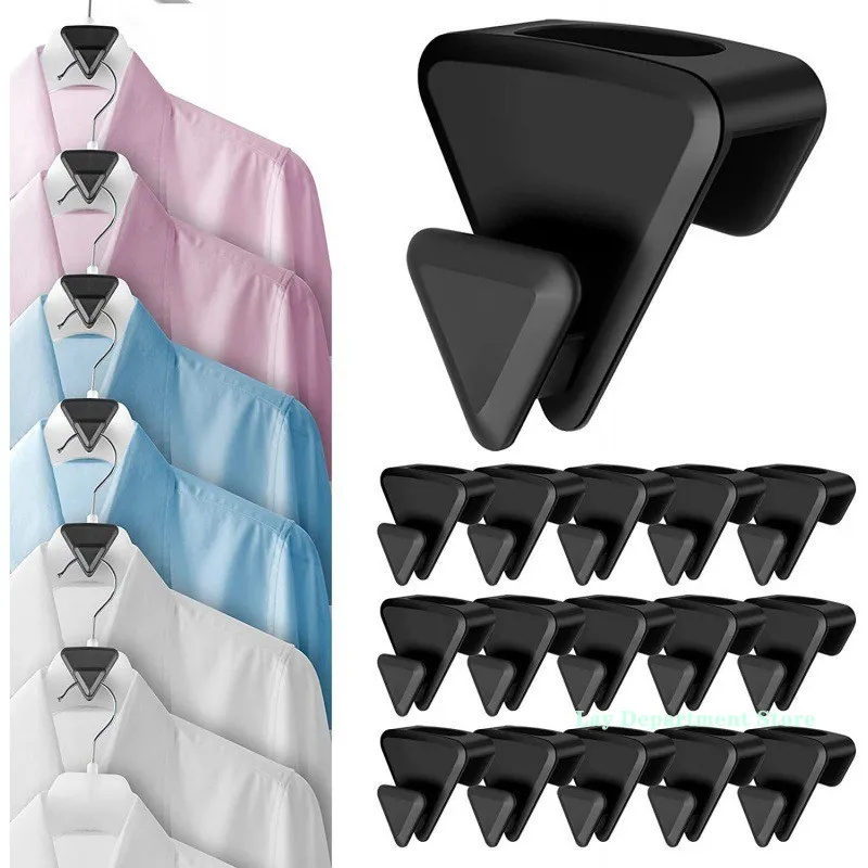 12/18 Pcs Space Saving Closet Hanger Triangle Clothes Hanger Connector Hooks Wardrobe Coat Organizer Extendable Hanger Holder
12/18 Pcs Space Saving Closet Hanger Triangle Clothes Hanger Connector Hooks Wardrobe Coat Organizer Extendable Hanger Holder