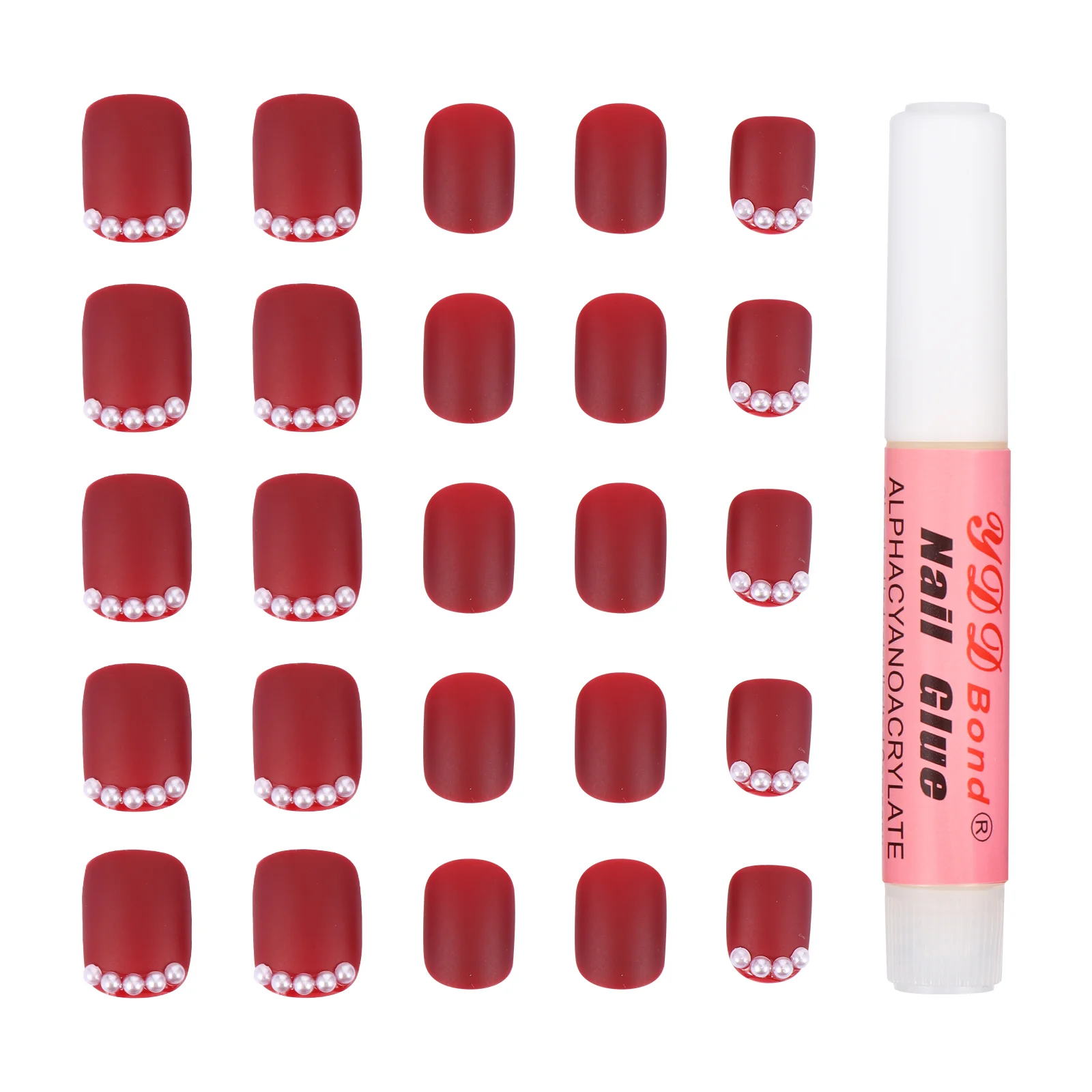 24Pcs Christmas False Nails Full Cover Fake Nails with Pearls Manicure Decor Press on nails
24Pcs Christmas False Nails Full Cover Fake Nails with Pearls Manicure Decor Press on nails