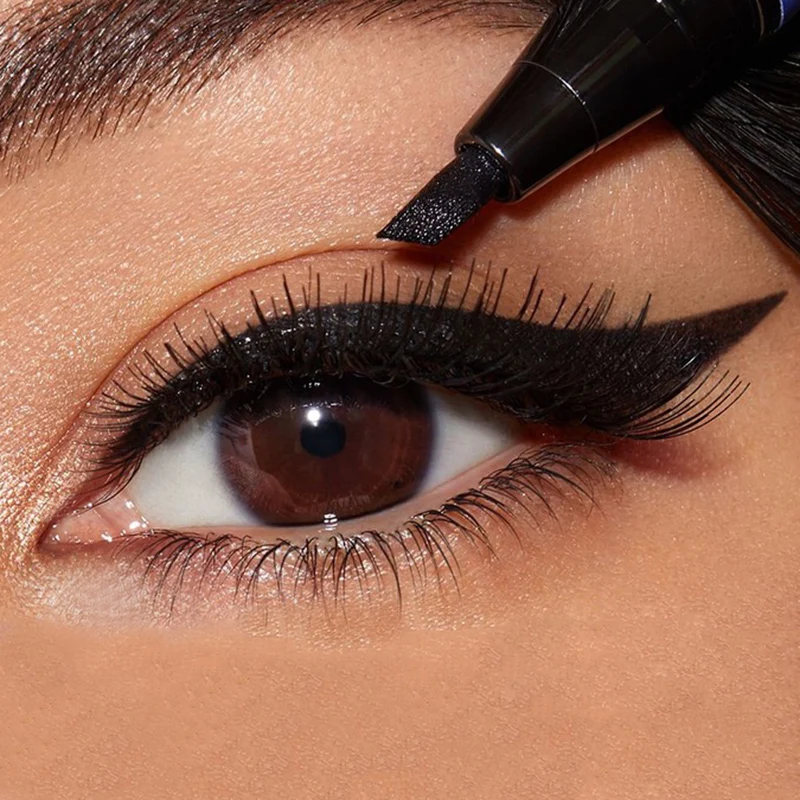 Double-head Eyeliner Pen & Eyebrow Pencil Dual Functional Pointed Blade Head Waterproof Fast Dry Black Brown Eye Liner Makeup
Double-head Eyeliner Pen & Eyebrow Pencil Dual Functional Pointed Blade Head Waterproof Fast Dry Black Brown Eye Liner Makeup