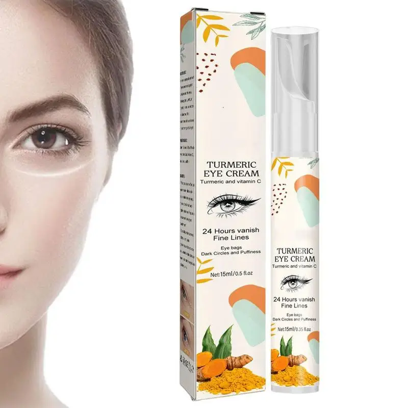 15ml Turmeric Whitening Eye Cream Anti Dark Circle Fade Fine Line Brighten Moisturizer Eye Cream Instant Dark Circle Removal
15ml Turmeric Whitening Eye Cream Anti Dark Circle Fade Fine Line Brighten Moisturizer Eye Cream Instant Dark Circle Removal