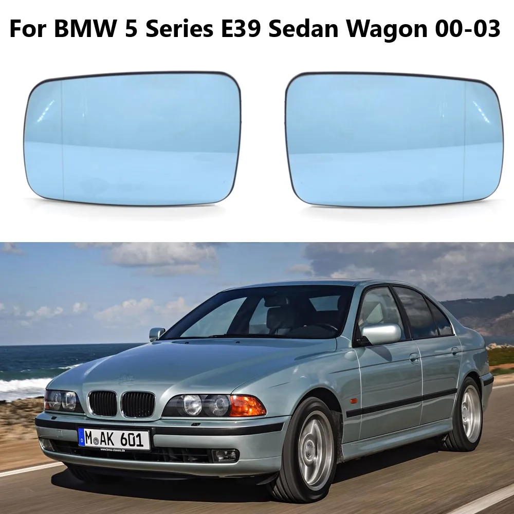 Door Wing Mirror Glass Heated Blue Car Mirror Rearview Rear View Lens For BMW 5 Series E39 Sedan Wagon 525i 528i 530i 2000-2003
Door Wing Mirror Glass Heated Blue Car Mirror Rearview Rear View Lens For BMW 5 Series E39 Sedan Wagon 525i 528i 530i 2000-2003