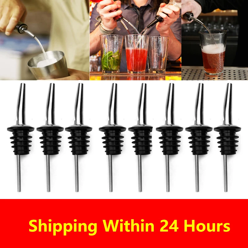 1/2/3PCs Stainless Steel Oil Wine Bottle Pourer Cap Spout Stopper Mouth Dispenser Bartender Kitchen Tools Bar Accessories
1/2/3PCs Stainless Steel Oil Wine Bottle Pourer Cap Spout Stopper Mouth Dispenser Bartender Kitchen Tools Bar Accessories