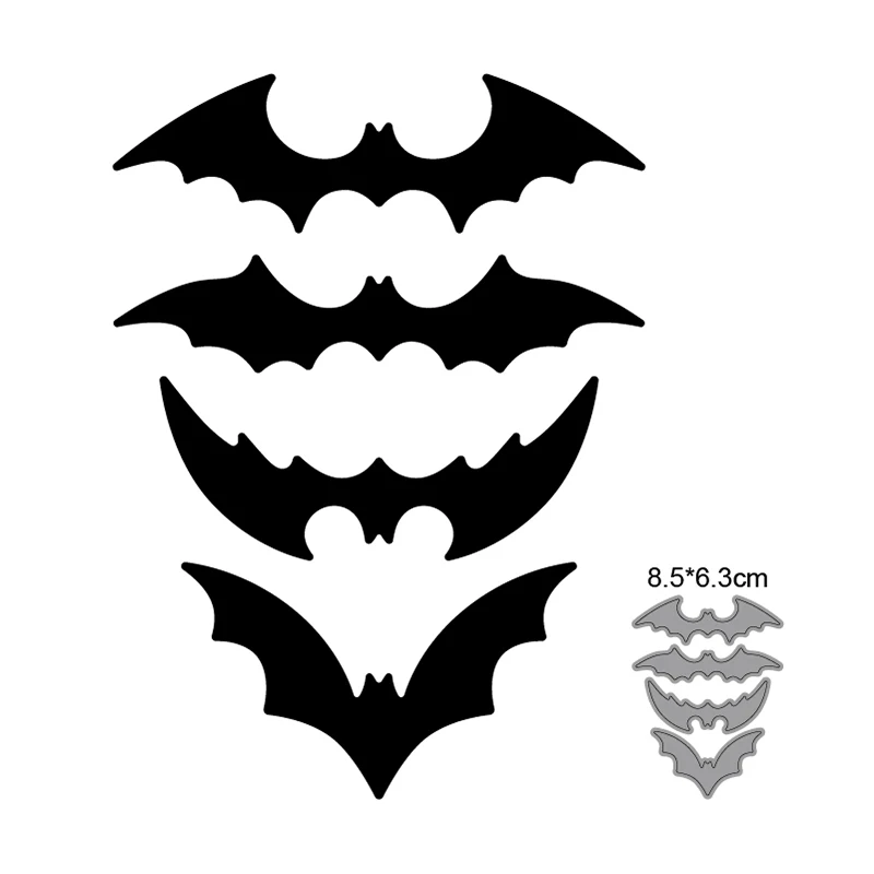 4pcs/set Bats Halloween 2022 New Arrivals Cutting Dies Metal Scrapbooking Decoration Embossed Album Card Handicrafts
4pcs/set Bats Halloween 2022 New Arrivals Cutting Dies Metal Scrapbooking Decoration Embossed Album Card Handicrafts