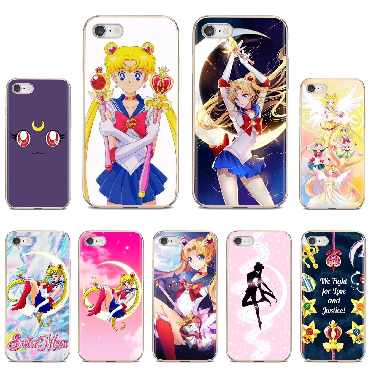 Soft TPU Covers fashion cartoon Sailor Moon girls For iPhone 10 11 12 13 Mini Pro 4S 5S SE 5C 6 6S 7 8 X XR XS Plus Max 2020
Soft TPU Covers fashion cartoon Sailor Moon girls For iPhone 10 11 12 13 Mini Pro 4S 5S SE 5C 6 6S 7 8 X XR XS Plus Max 2020