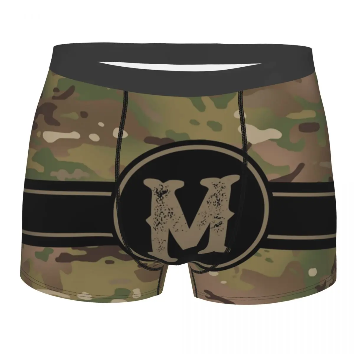 Army Camouflage Monogram Boxer Shorts Men 3D Print Male Breathbale Letter M Military Style Underwear Panties Briefs
Army Camouflage Monogram Boxer Shorts Men 3D Print Male Breathbale Letter M Military Style Underwear Panties Briefs