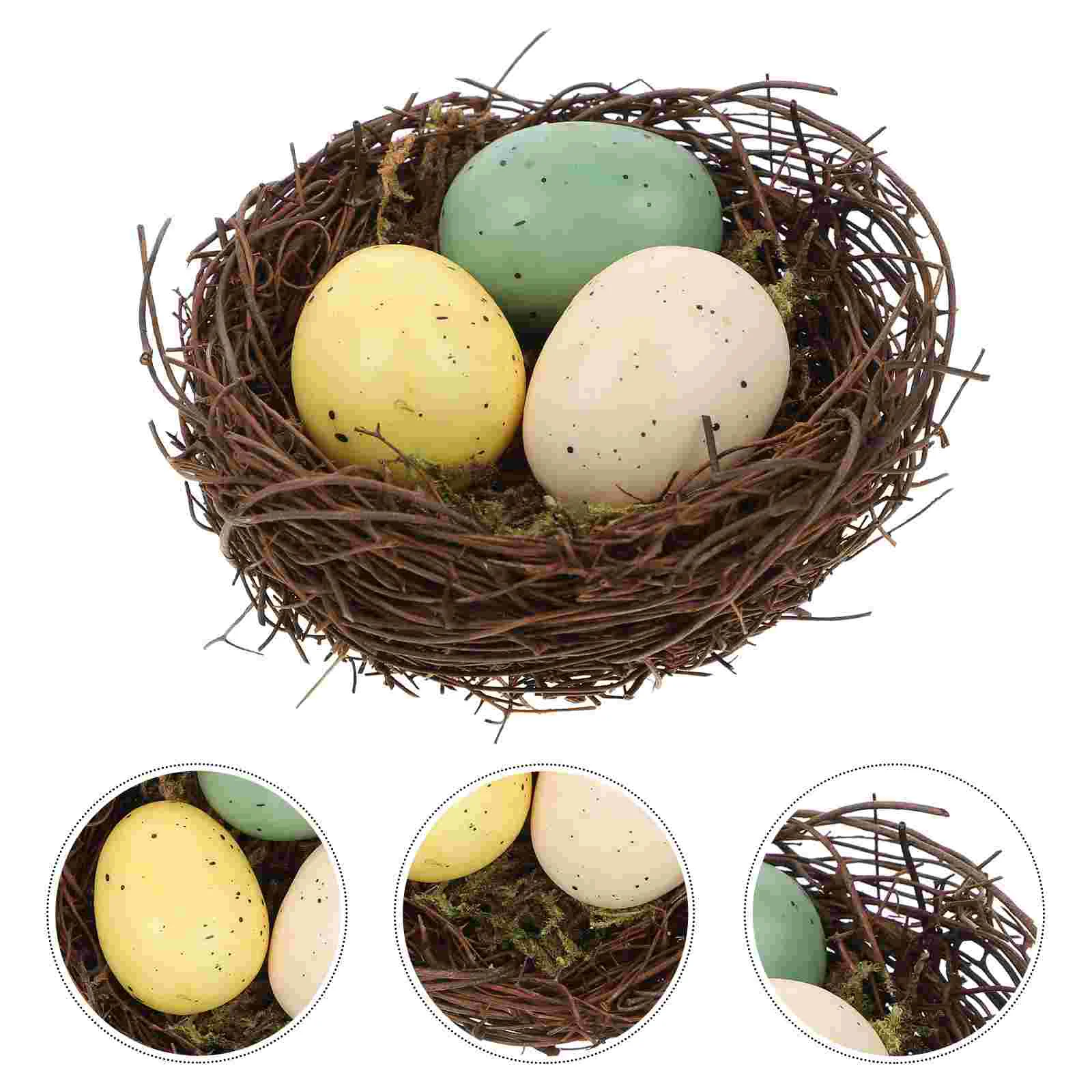 Bird Easter Artificial Egg Decor Eggs Birds Faux Ornaments Rattan Decorative House Faketwig Party Decorationchristmas Ornament
Bird Easter Artificial Egg Decor Eggs Birds Faux Ornaments Rattan Decorative House Faketwig Party Decorationchristmas Ornament