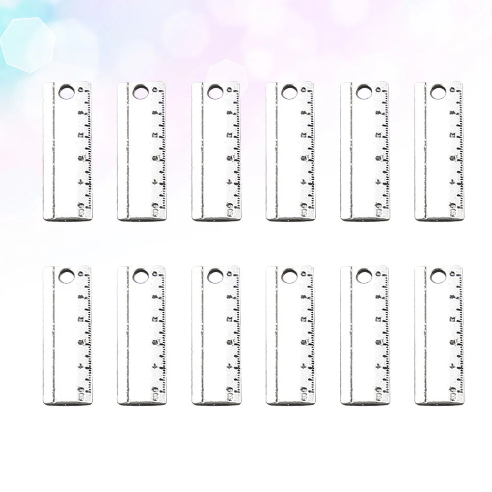 60 Pcs Charm Pendant Pendants Necklaces Personality Ruler DIY Charms Dangle Bracelets
60 Pcs Charm Pendant Pendants Necklaces Personality Ruler DIY Charms Dangle Bracelets