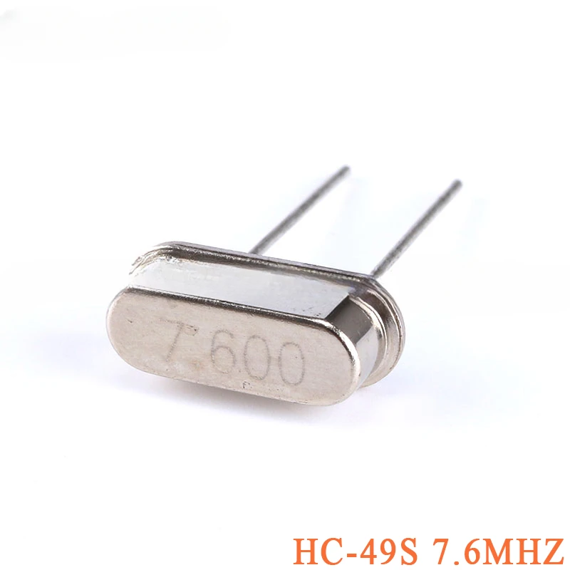 20pcs HC-49S 7.6MHz HC49S 7.6M Quartz Crystal Resonator Passive Oscillator
20pcs HC-49S 7.6MHz HC49S 7.6M Quartz Crystal Resonator Passive Oscillator