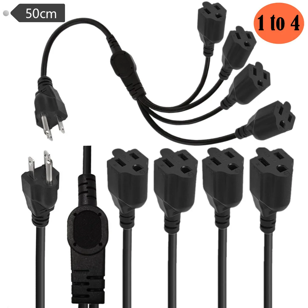 3-core 1 point 4 socket Power cable Indoor outdoor power cable UL Certified for computer LED stage lights 0.5M
3-core 1 point 4 socket Power cable Indoor outdoor power cable UL Certified for computer LED stage lights 0.5M