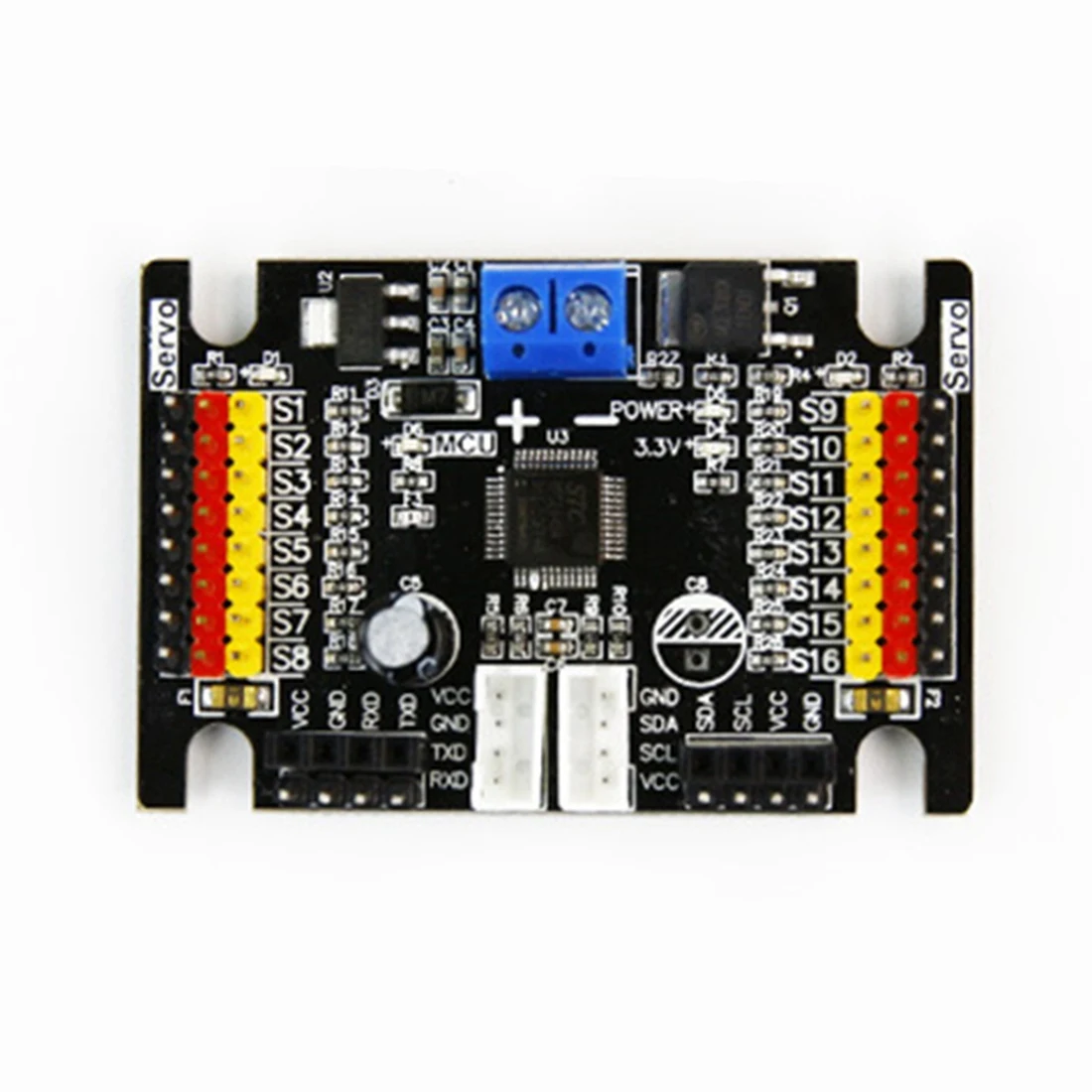 16-канальная плата серводрайвера 12-разрядная фотоинтерфейса PCA9685 для Raspberry Pi Microbit Raspberry Pi Jetson
16-канальная плата серводрайвера 12-разрядная фотоинтерфейса PCA9685 для Raspberry Pi Microbit Raspberry Pi Jetson