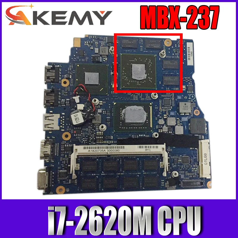 AKEMY For Sony MBX-237 Laptop Motherboard With SR041 I7-2620M CPU A1820747A 216-0810005 100% Working
AKEMY For Sony MBX-237 Laptop Motherboard With SR041 I7-2620M CPU A1820747A 216-0810005 100% Working