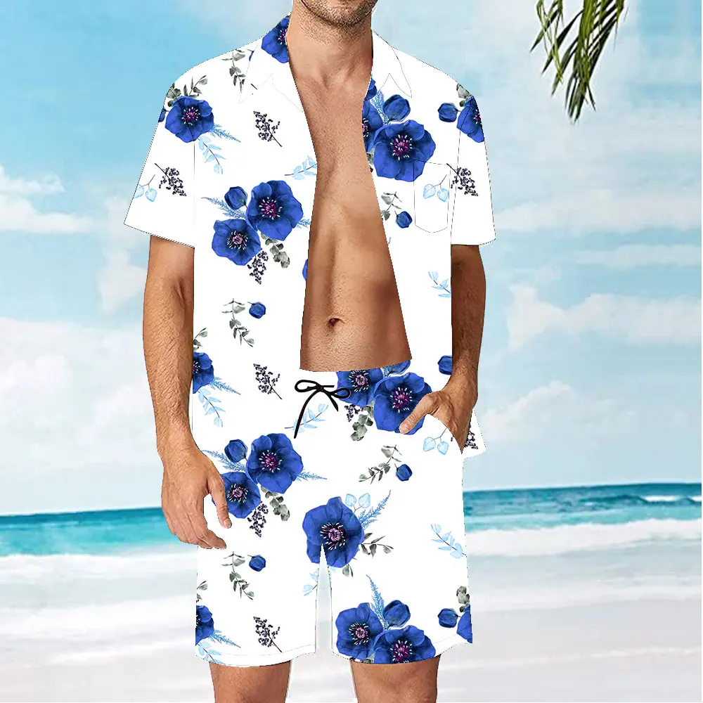 Men's Fashion Y2K T-Shirt Hawaii Shirt Shorts 3D Printing Comfortable Casual Beach Single Button Short Sleeve Shorts Set 5
Men's Fashion Y2K T-Shirt Hawaii Shirt Shorts 3D Printing Comfortable Casual Beach Single Button Short Sleeve Shorts Set 5