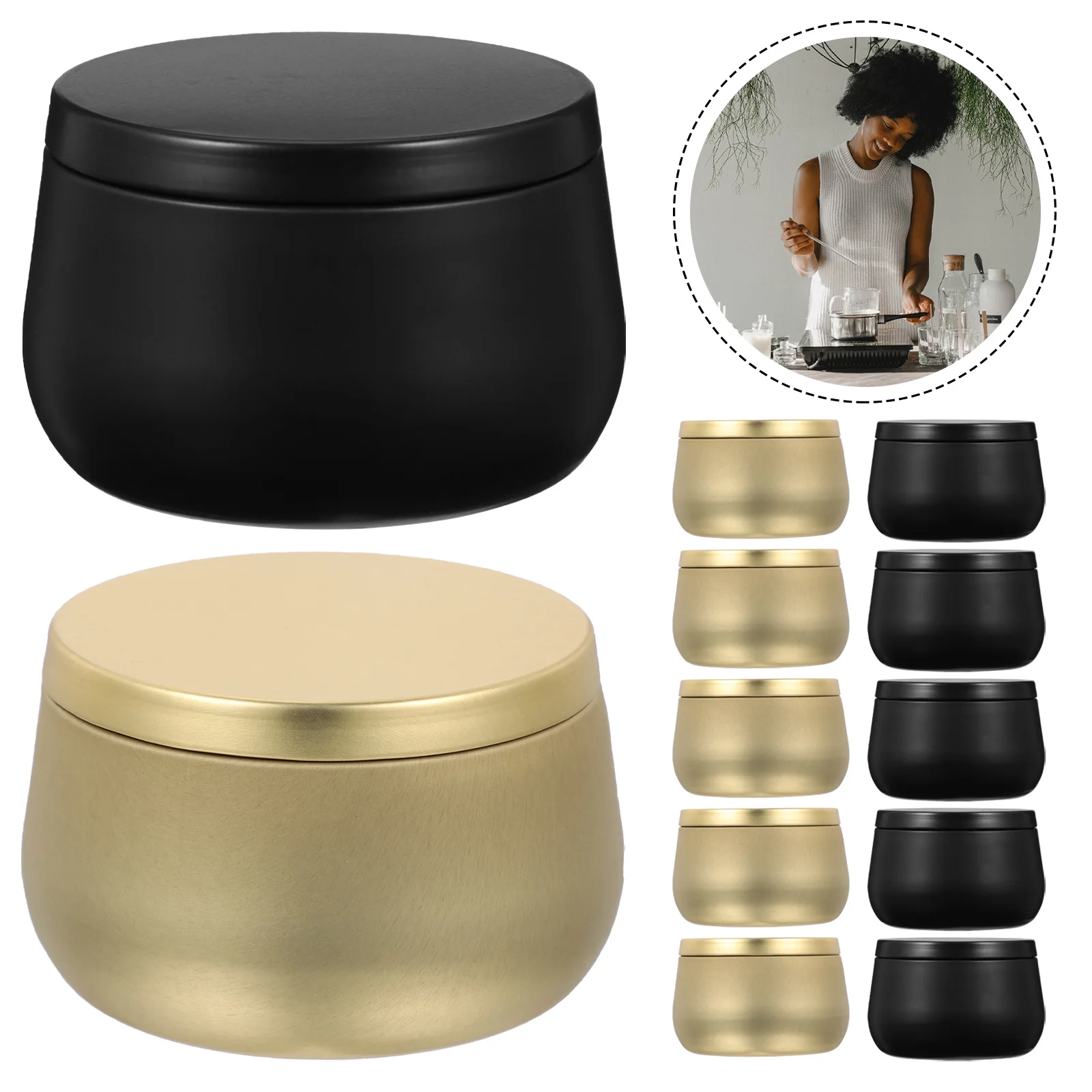 Tins Round Jar Tea Box Storage Jars Diy Tin Lid Containers Empty Making Metal Jewelry Light Coffee Canisters Scented
Tins Round Jar Tea Box Storage Jars Diy Tin Lid Containers Empty Making Metal Jewelry Light Coffee Canisters Scented