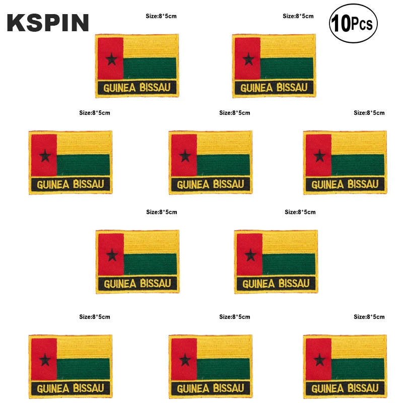 Guinea-Bissau Flag Embroidery Patches Iron on Saw on Transfer patches Sewing Applications for Clothes in Home&Garden
Guinea-Bissau Flag Embroidery Patches Iron on Saw on Transfer patches Sewing Applications for Clothes in Home&Garden