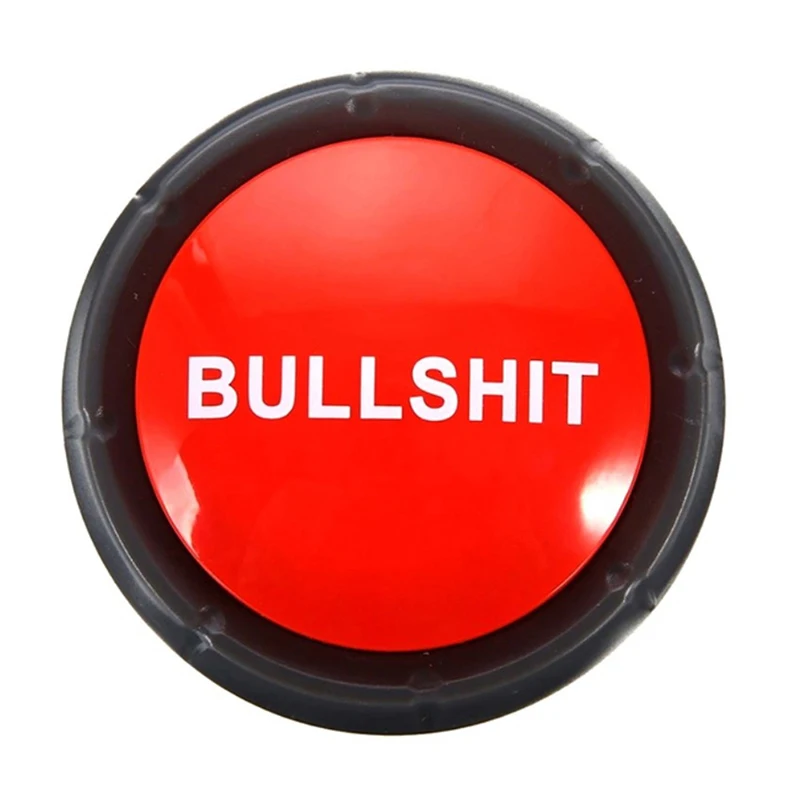 Electronic Loudspeaker Button Bullshit Maybe No Sorry Yes Sound Talking Button Home Office Party Funny Toy Kids Adult Toy Gift
Electronic Loudspeaker Button Bullshit Maybe No Sorry Yes Sound Talking Button Home Office Party Funny Toy Kids Adult Toy Gift