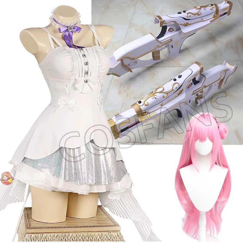 Dorothy Cosplay Costume Game NIKKE Goddess of Victory Dorothy White Flower Wedding Dress Women Halloween Carnival Suit
Dorothy Cosplay Costume Game NIKKE Goddess of Victory Dorothy White Flower Wedding Dress Women Halloween Carnival Suit