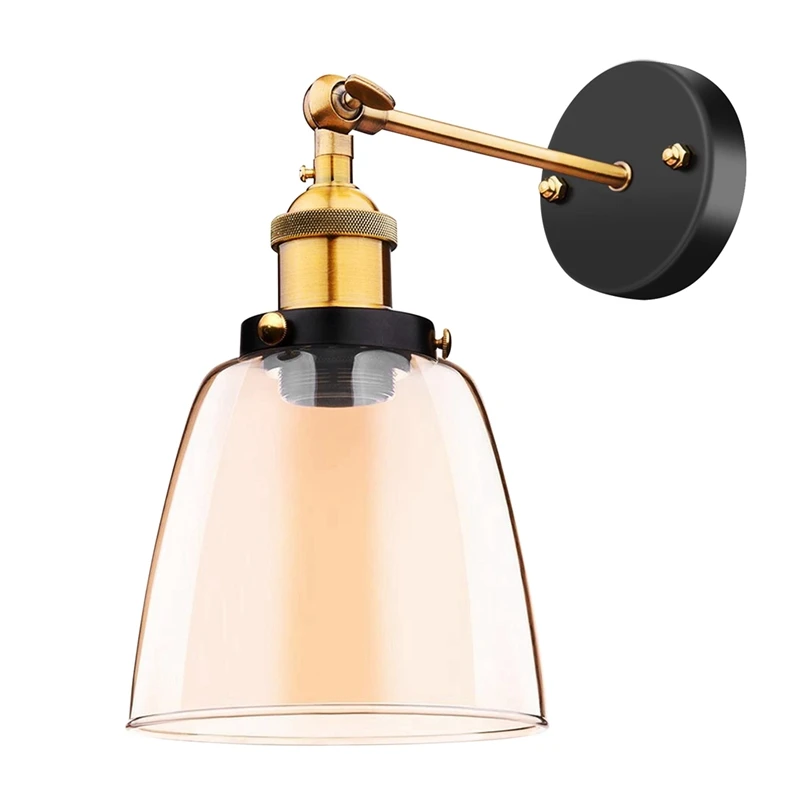 Attic Retro Wall Lamp Oval Transparent Glass Design Wall Lamp Vintage Industrial Home Wall Light Metal Base
Attic Retro Wall Lamp Oval Transparent Glass Design Wall Lamp Vintage Industrial Home Wall Light Metal Base