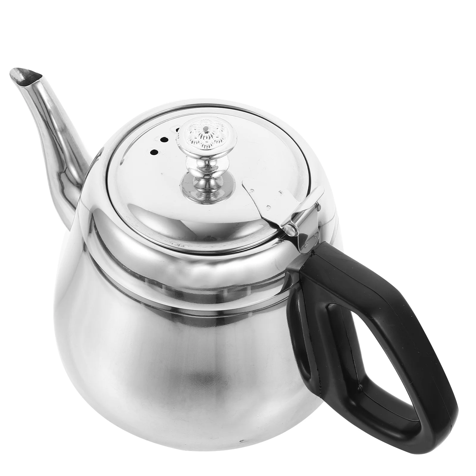Coffee Pot Metal Teapot Convenient Hot Water Kettle Handheld Wear-resistant Plastic Whistling Stovetop Kitchen Boiler
Coffee Pot Metal Teapot Convenient Hot Water Kettle Handheld Wear-resistant Plastic Whistling Stovetop Kitchen Boiler