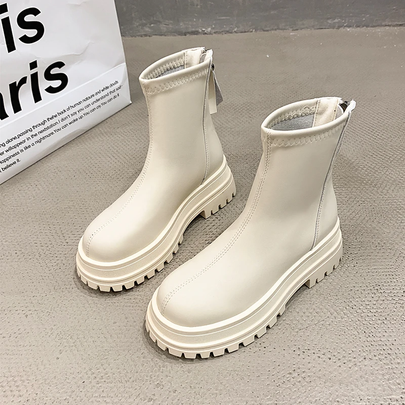 Fashion Style Ankle Boots Women Shoes Zippers Thick Bottom Bota Ladies Comfort Morder Short Bootties
Fashion Style Ankle Boots Women Shoes Zippers Thick Bottom Bota Ladies Comfort Morder Short Bootties