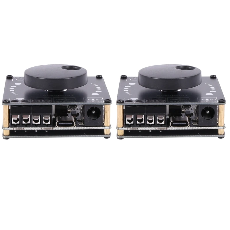 2X XY-AP50L Mini Bluetooth 5.0 50W+50W Wireless Audio Power Digital Amplifier Board Stereo Amp 3.5MM AUX USB APP
2X XY-AP50L Mini Bluetooth 5.0 50W+50W Wireless Audio Power Digital Amplifier Board Stereo Amp 3.5MM AUX USB APP