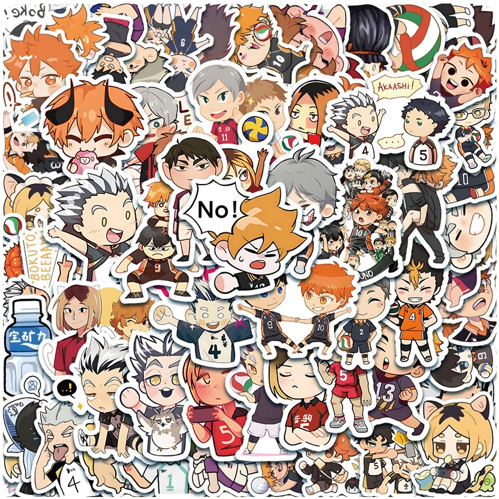10/30/63PCS Cute Anime Haikyuu!! Stickers for Kids Cartoon Decals DIY Car Bike Luggage Laptop Waterproof Graffiti Sticker Toys
10/30/63PCS Cute Anime Haikyuu!! Stickers for Kids Cartoon Decals DIY Car Bike Luggage Laptop Waterproof Graffiti Sticker Toys