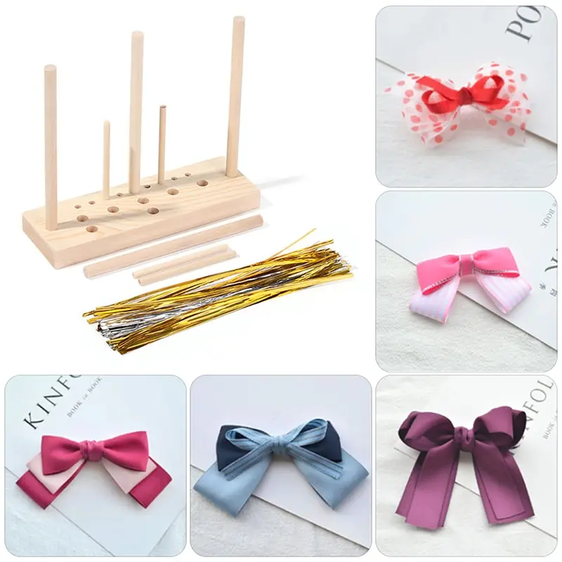 1Set 5 In 1 Multipurpose Hardwood Bow Maker Bowknot Maker Satin Wreath Gift Packing Bowing Making Tool DIY Ribbon Crafts Bowknot
1Set 5 In 1 Multipurpose Hardwood Bow Maker Bowknot Maker Satin Wreath Gift Packing Bowing Making Tool DIY Ribbon Crafts Bowknot