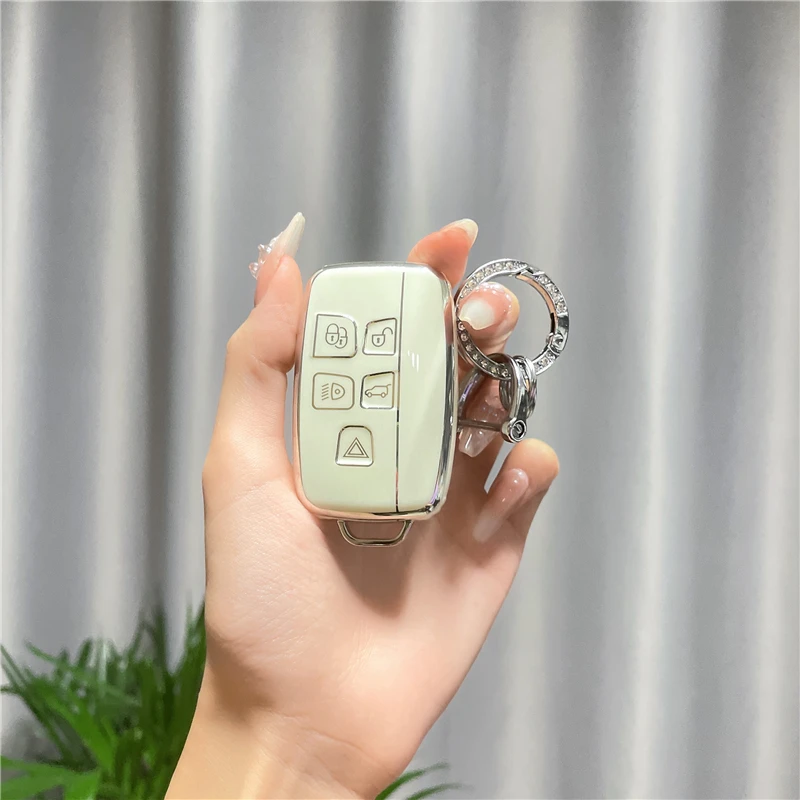 Jaguar Xe XF XJ New TPU Car Key Fob Case Cover For Range Rover Evoque Sport Freelander Discovery Velar
Jaguar Xe XF XJ New TPU Car Key Fob Case Cover For Range Rover Evoque Sport Freelander Discovery Velar