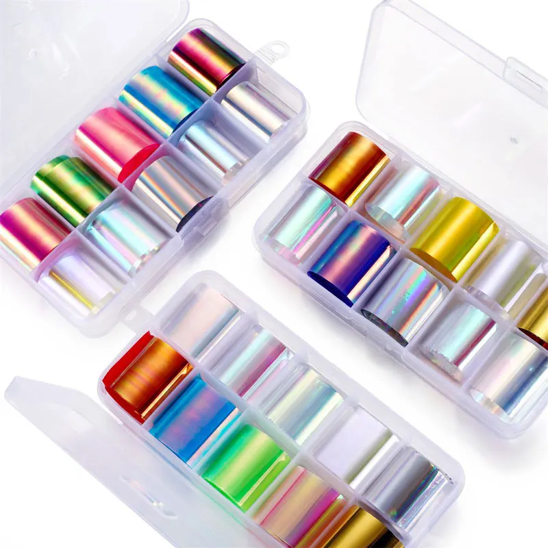 Nail Art Tools Jewelry Colorful Aurora Stickers Broken Glass Stickers Mirror Nail Stickers Cellophane Set
Nail Art Tools Jewelry Colorful Aurora Stickers Broken Glass Stickers Mirror Nail Stickers Cellophane Set