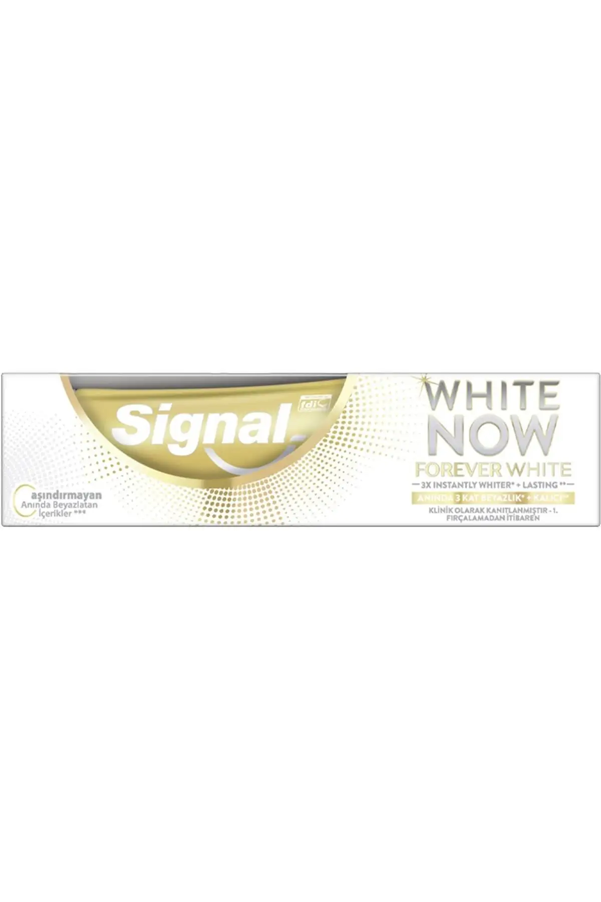 Brand: Signal White Now Forever White Toothpaste 75 ml Category: Toothpaste
Brand: Signal White Now Forever White Toothpaste 75 ml Category: Toothpaste