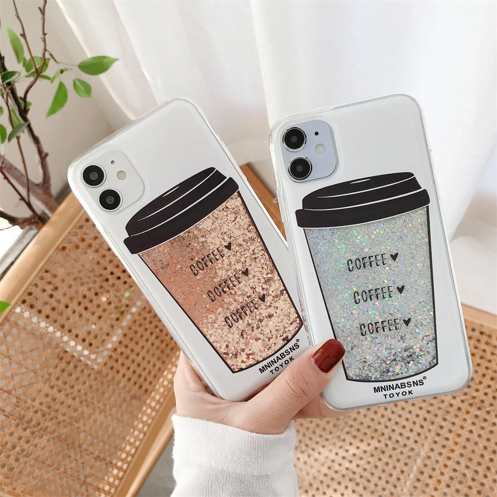 Liquid Quicksand Bling Glitter Coffee Cup Soft TPU Phone Case For iPhone 13 12 Pro Max 11 XS X XR 8 7 Plus 6 6S Silicone Cover
Liquid Quicksand Bling Glitter Coffee Cup Soft TPU Phone Case For iPhone 13 12 Pro Max 11 XS X XR 8 7 Plus 6 6S Silicone Cover