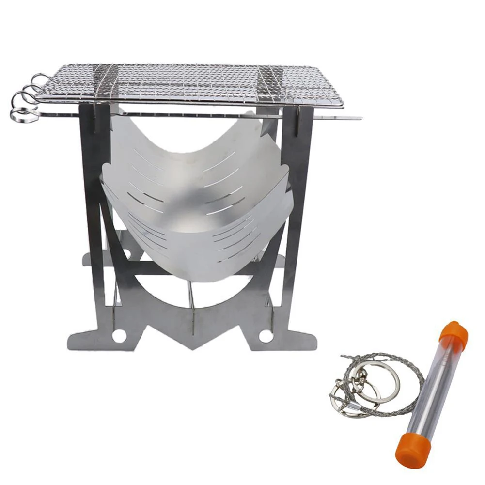 Outdoor Portable Barbecue Grill Stainless Steel Fold Charcoal Grill Camping Wood Fire Bonfire Stoves Picnic Furnace Cooking Tool
Outdoor Portable Barbecue Grill Stainless Steel Fold Charcoal Grill Camping Wood Fire Bonfire Stoves Picnic Furnace Cooking Tool