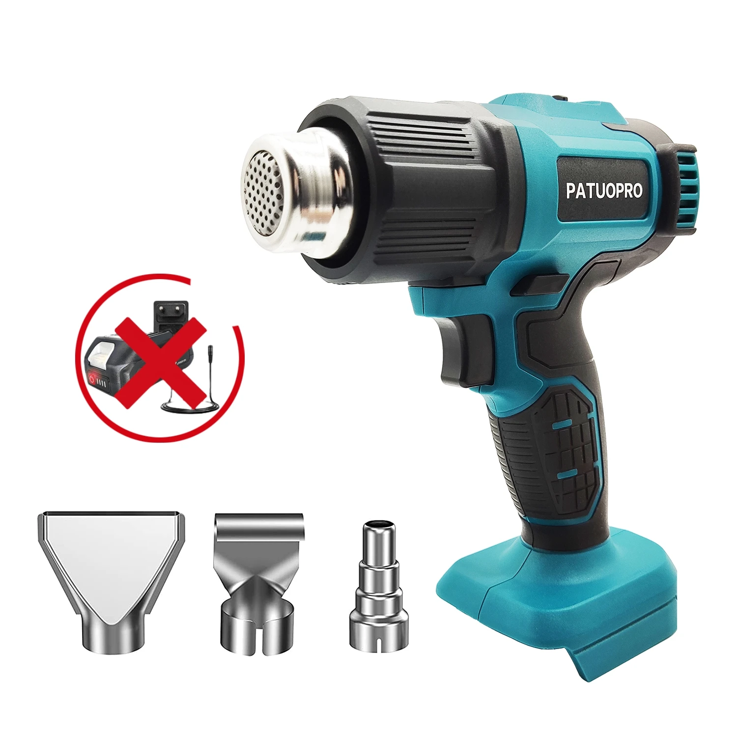 PATUOPRO Беспроводной термопистолет для Makita 18В
PATUOPRO Беспроводной термопистолет для Makita 18В