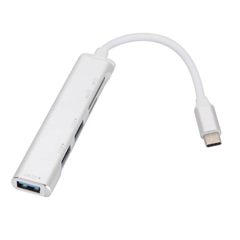 Type-C / USB3.0 Splitter 5 in 1 Expansion Dock USB3.0 HUB USB 2.0 HUB Multi-function Card Reader TF/SD For Laptops PC WIN7 WIN10
Type-C / USB3.0 Splitter 5 in 1 Expansion Dock USB3.0 HUB USB 2.0 HUB Multi-function Card Reader TF/SD For Laptops PC WIN7 WIN10
