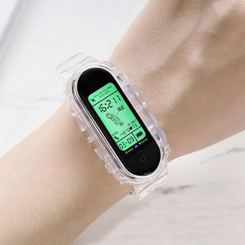 Watch Band Excellent Soft Wear-resistant Integrated TPU Sports Watch Belt Replacement Wristwatch Band Watch Strap
Watch Band Excellent Soft Wear-resistant Integrated TPU Sports Watch Belt Replacement Wristwatch Band Watch Strap