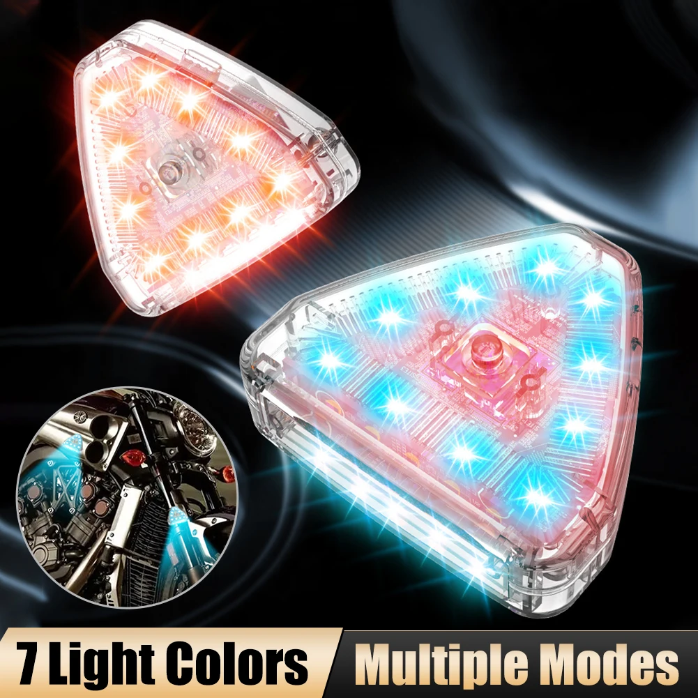 2023 New Upgrade Motorcycle LED Strobe Light High Brightness Led Flashing Warning Signal Light Motor Anti-Collision Brake Light
2023 New Upgrade Motorcycle LED Strobe Light High Brightness Led Flashing Warning Signal Light Motor Anti-Collision Brake Light