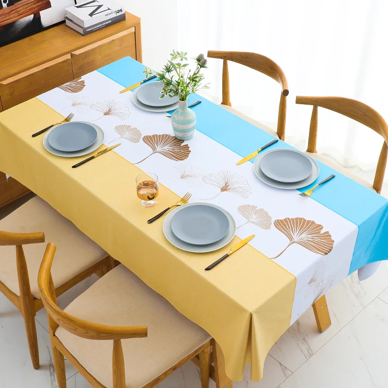 Tablecloth Waterproof and Oil-proof Disposable Cloth Nordic Rectangular Tablecloth Pvc Table Mat Tablecloth
Tablecloth Waterproof and Oil-proof Disposable Cloth Nordic Rectangular Tablecloth Pvc Table Mat Tablecloth