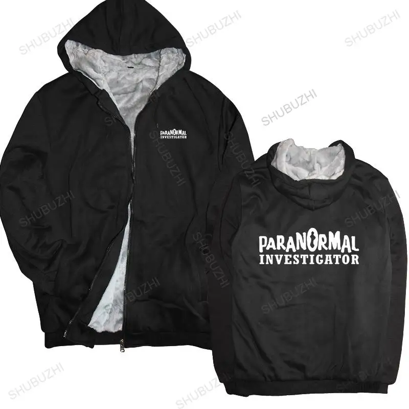 men winter warm black hoody New Arrivals Paranormal Investigator warm hoodies homme sweatshirt 
men winter warm black hoody New Arrivals Paranormal Investigator warm hoodies homme sweatshirt