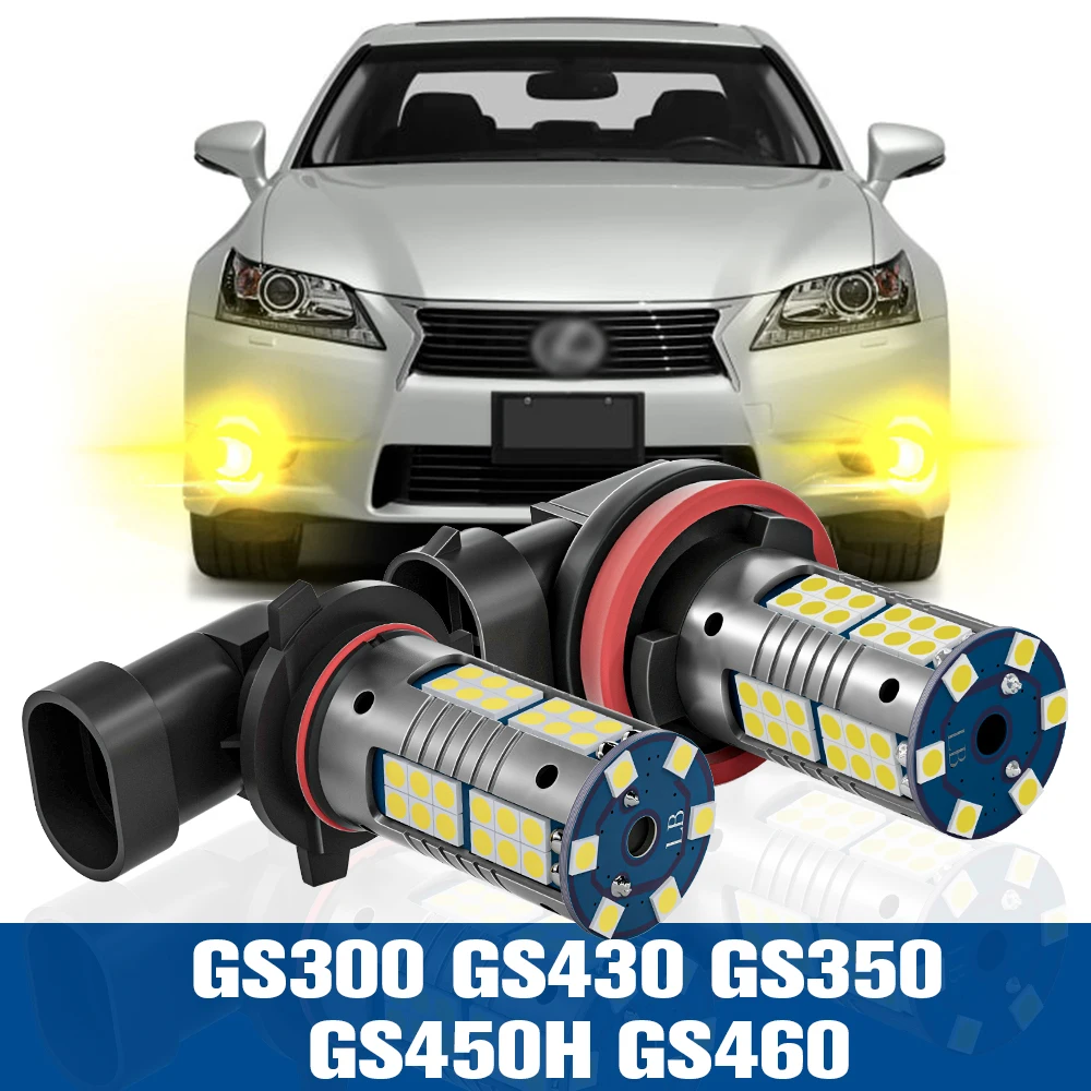2pcs LED Fog Light Blub Lamp Accessories Canbus For Lexus GS300 GS430 GS350 GS450H GS460 1997-2011 2005 2006 2007 2008 2009 2010
2pcs LED Fog Light Blub Lamp Accessories Canbus For Lexus GS300 GS430 GS350 GS450H GS460 1997-2011 2005 2006 2007 2008 2009 2010