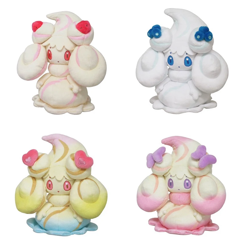 TAKARA TOMY 4 Styles Pokemon Alcremie Plush Toy Cute Animation Peripherals Stuffed Doll Home Decoration Children's Birthday Gift
TAKARA TOMY 4 Styles Pokemon Alcremie Plush Toy Cute Animation Peripherals Stuffed Doll Home Decoration Children's Birthday Gift