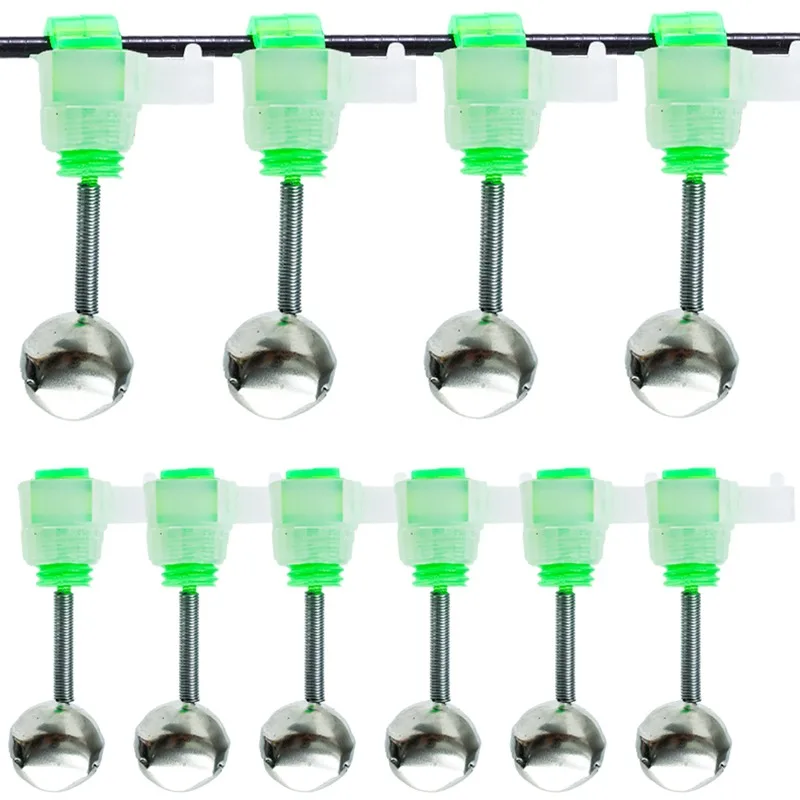 5/10Pcs Fishing Bite Alarm Rod Tip Clamp Bell Clip Fish Bite Lure Alert Single Bell Ring Fishing Outdoor Fishing Alarm Accessory 
5/10Pcs Fishing Bite Alarm Rod Tip Clamp Bell Clip Fish Bite Lure Alert Single Bell Ring Fishing Outdoor Fishing Alarm Accessory