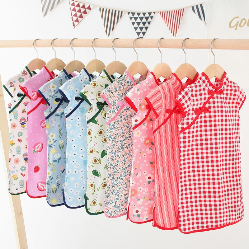 Girls' dress children's Hanfu temperament Tang suit ethnic style children's clothing Cotton Qipao princess skirt
Girls' dress children's Hanfu temperament Tang suit ethnic style children's clothing Cotton Qipao princess skirt